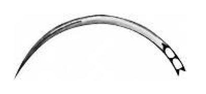 ШОВНА ГОЛКА №B16 РІЖУЧА 18 mm, Ø 0,60 mm